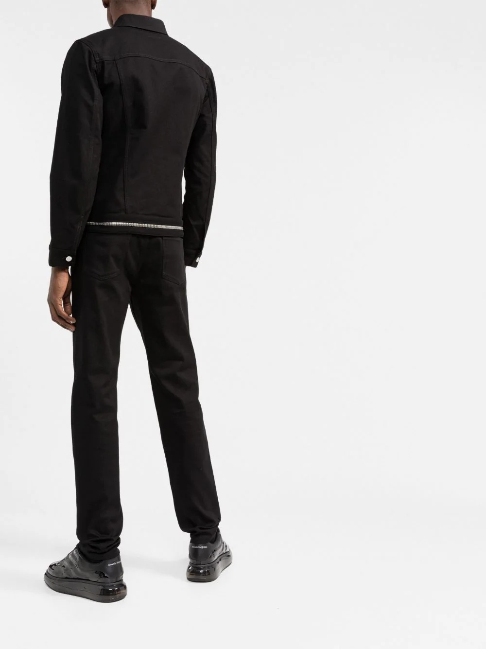 4G chain-embellished skinny jeans - 4