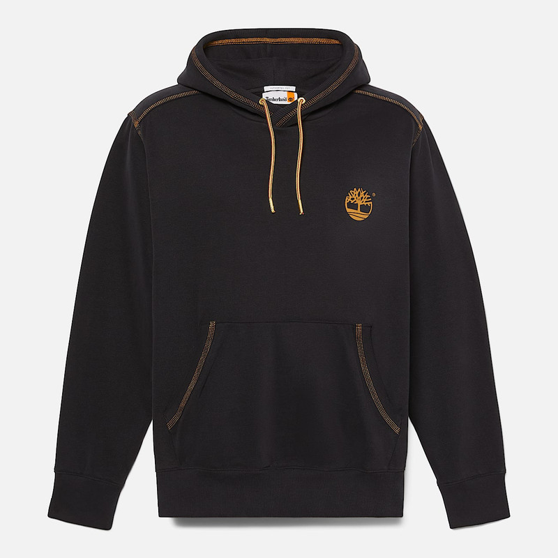 Men's Contrast Stitch Logo Hoodie - 1