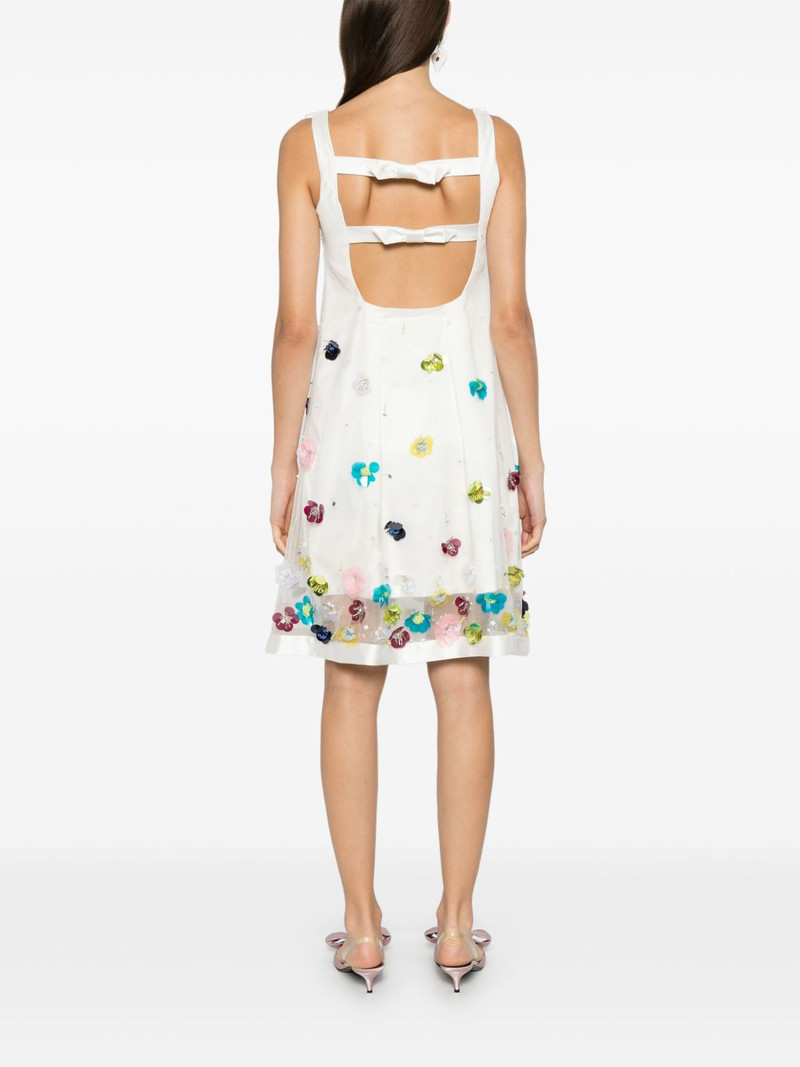 embroidered mini dress 4