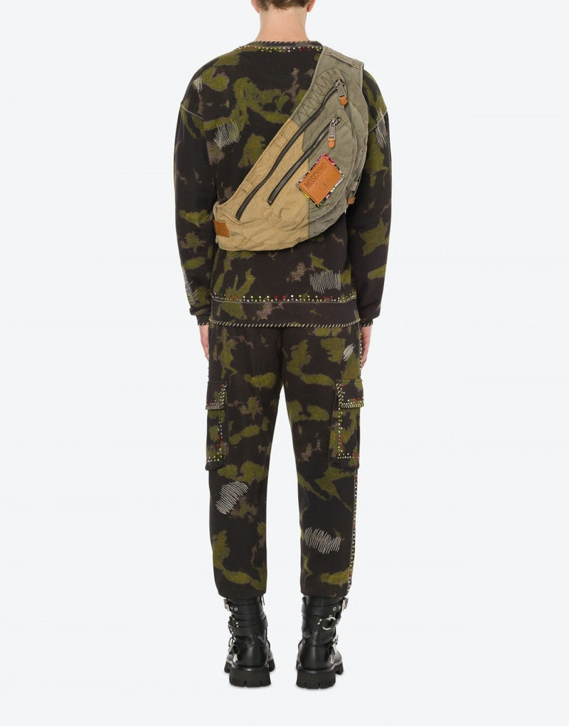 PATCHWORK MAXI WAIST BAG 6