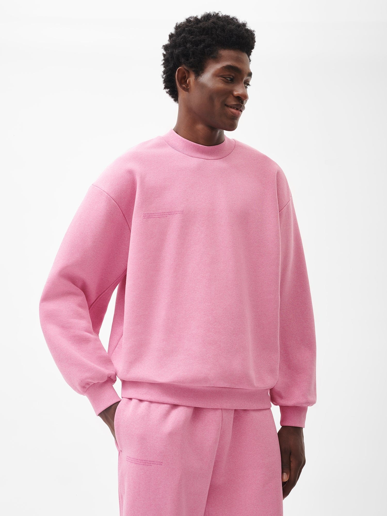 Mens Reclaimed Cotton Sweatshirt - Reclaim Sakura - 2