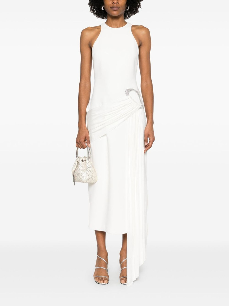 David Koma crystal-embellished gown outlook