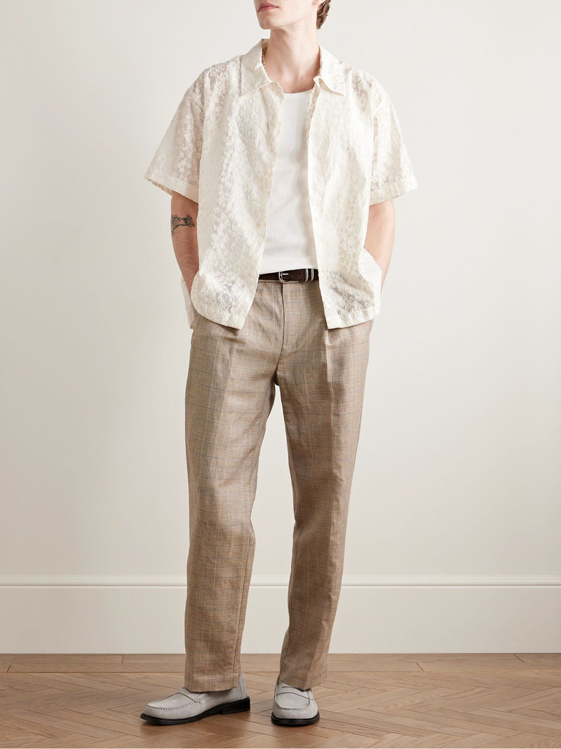 mfpen Holiday Fil Coupé Cotton-Blend Voile Shirt Cream outlook