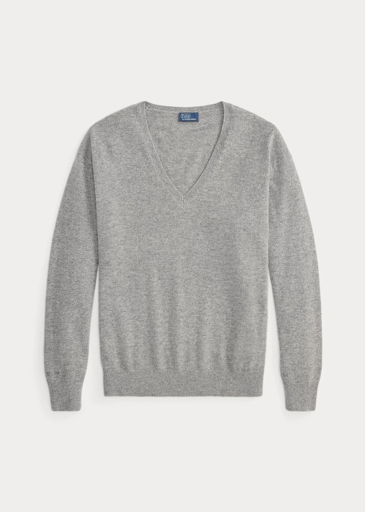 Cashmere V-Neck Sweater - 1