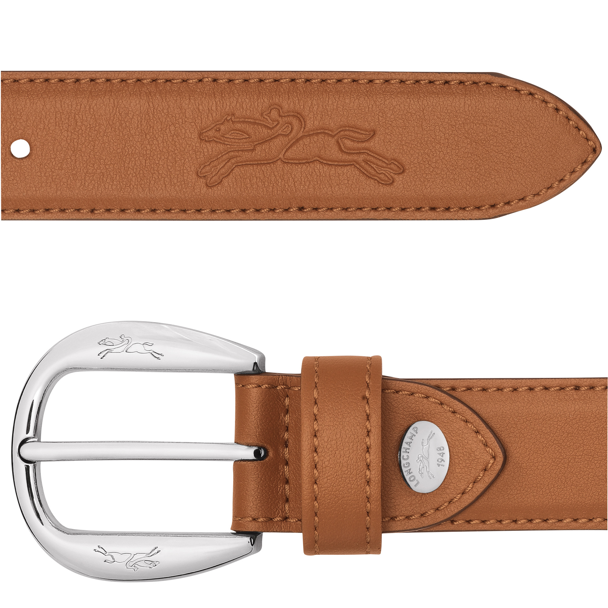 Le Pliage Xtra Ladies' belt Cashew - Leather - 2
