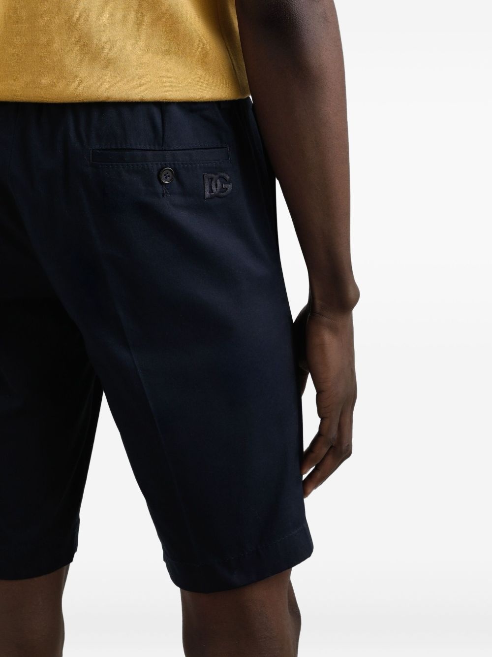 stretch-cotton bermuda shorts - 5