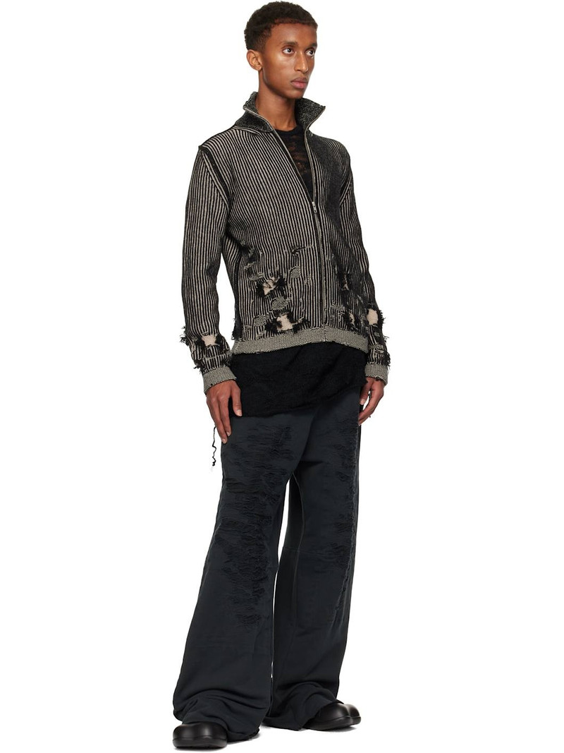 MM6 Maison Margiela Black Eva Loafers outlook