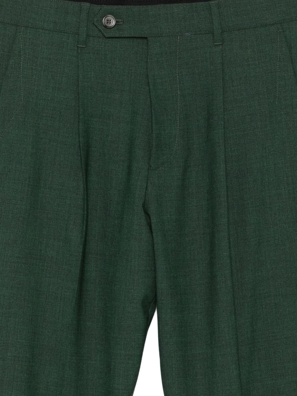 pleated-front trousers - 3