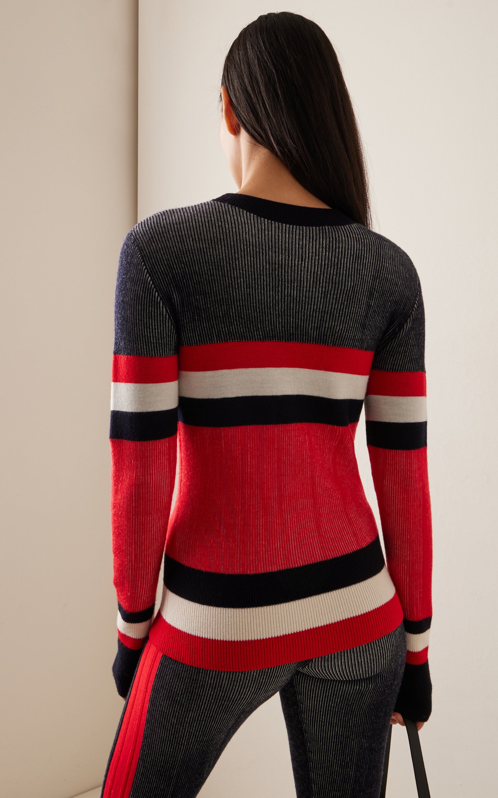 Evie Wool Ski Sweater red - 4