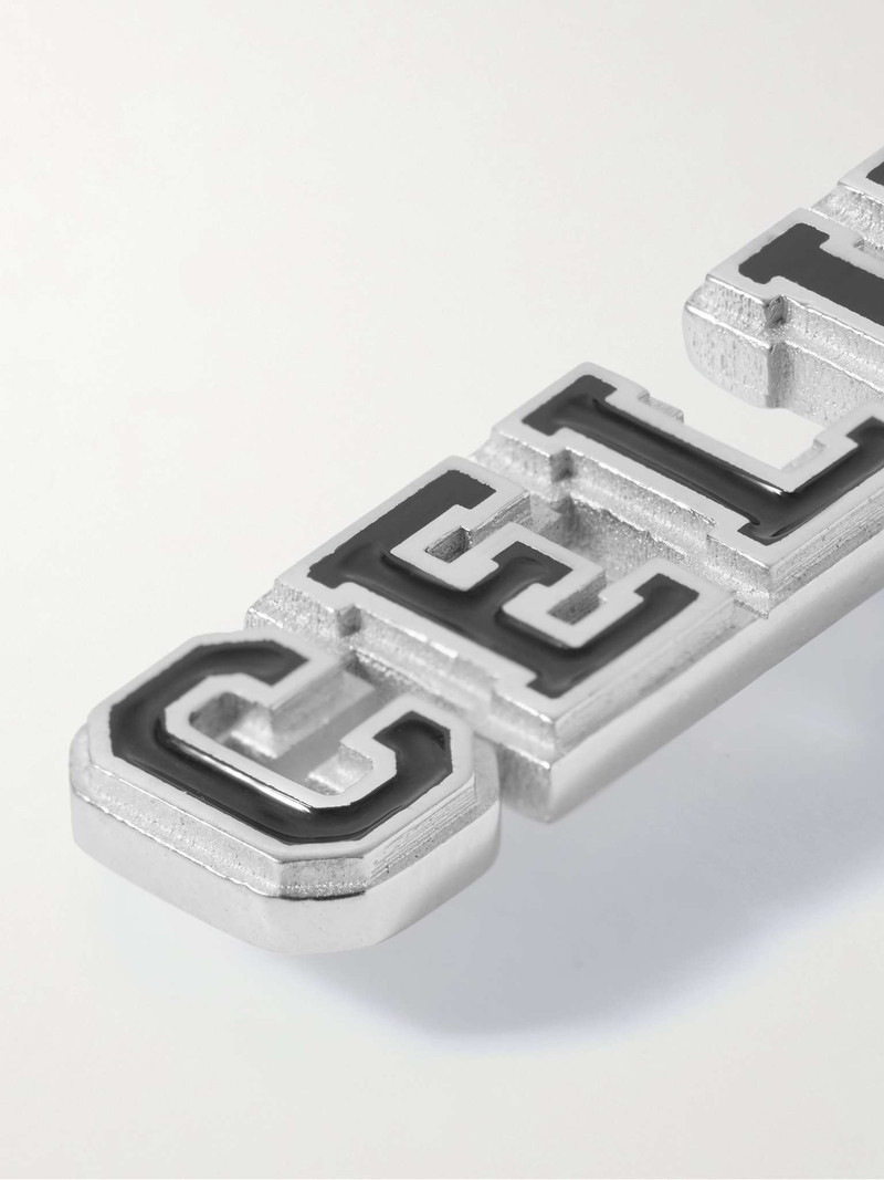 Université Rhodium-Plated Silver and Enamel Pin 3