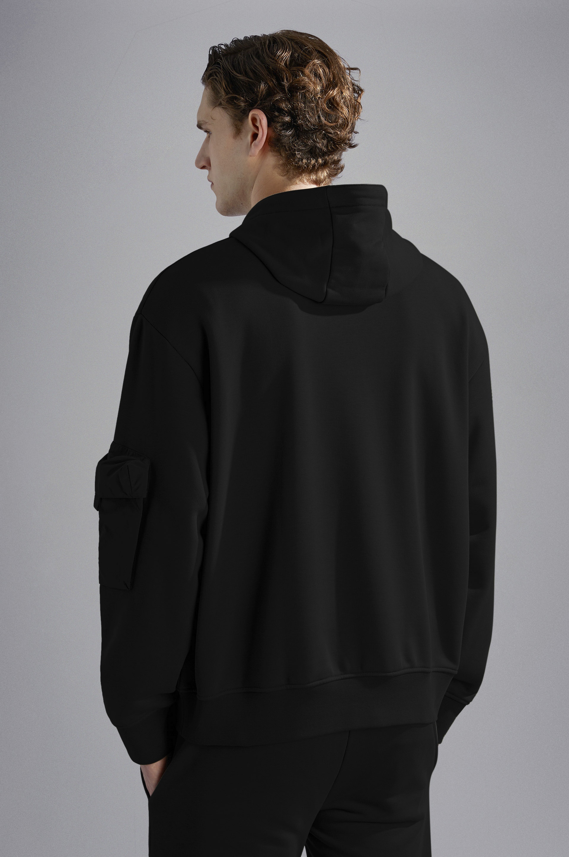 ACTIVE FLEECE COTTON HOODIE - 3