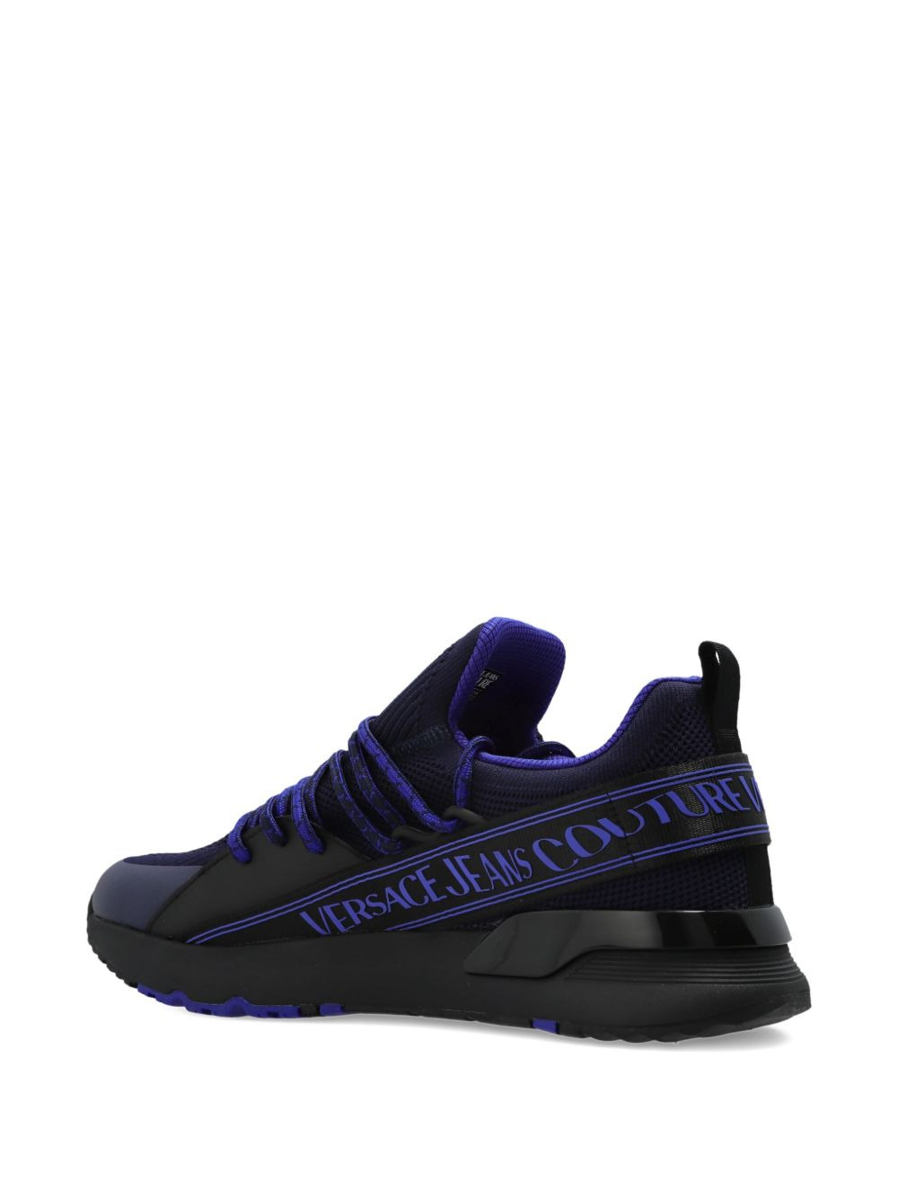 logo-detail lace-up sneakers - 4