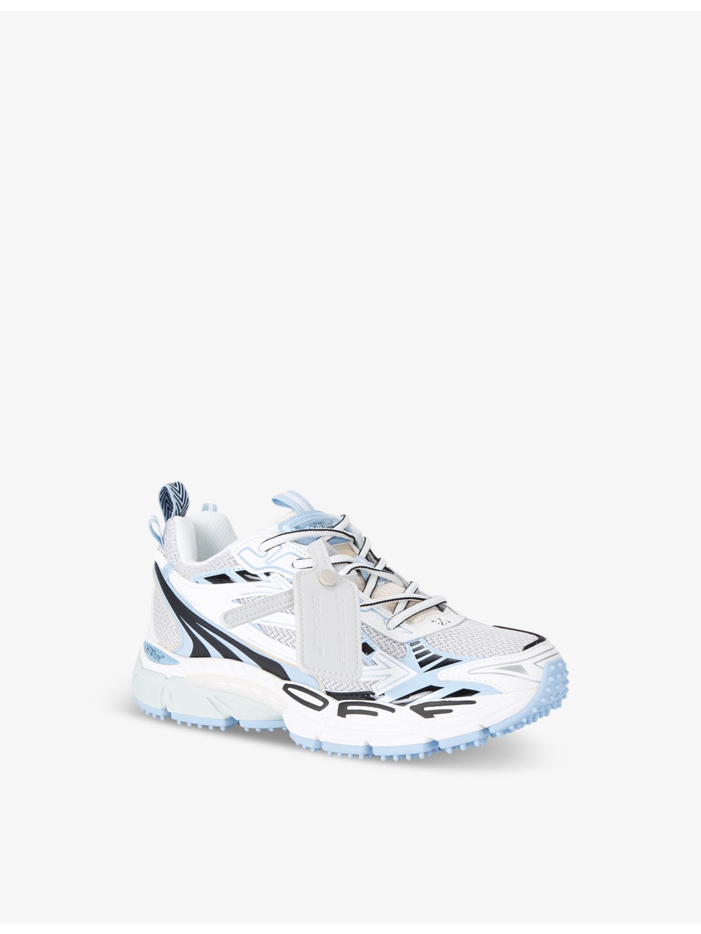 Be Right Back mesh and faux-leather low-top trainers - 3