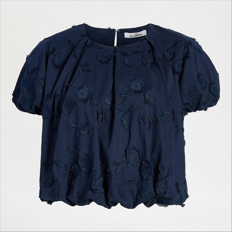 3D Floral Bubble Top 1
