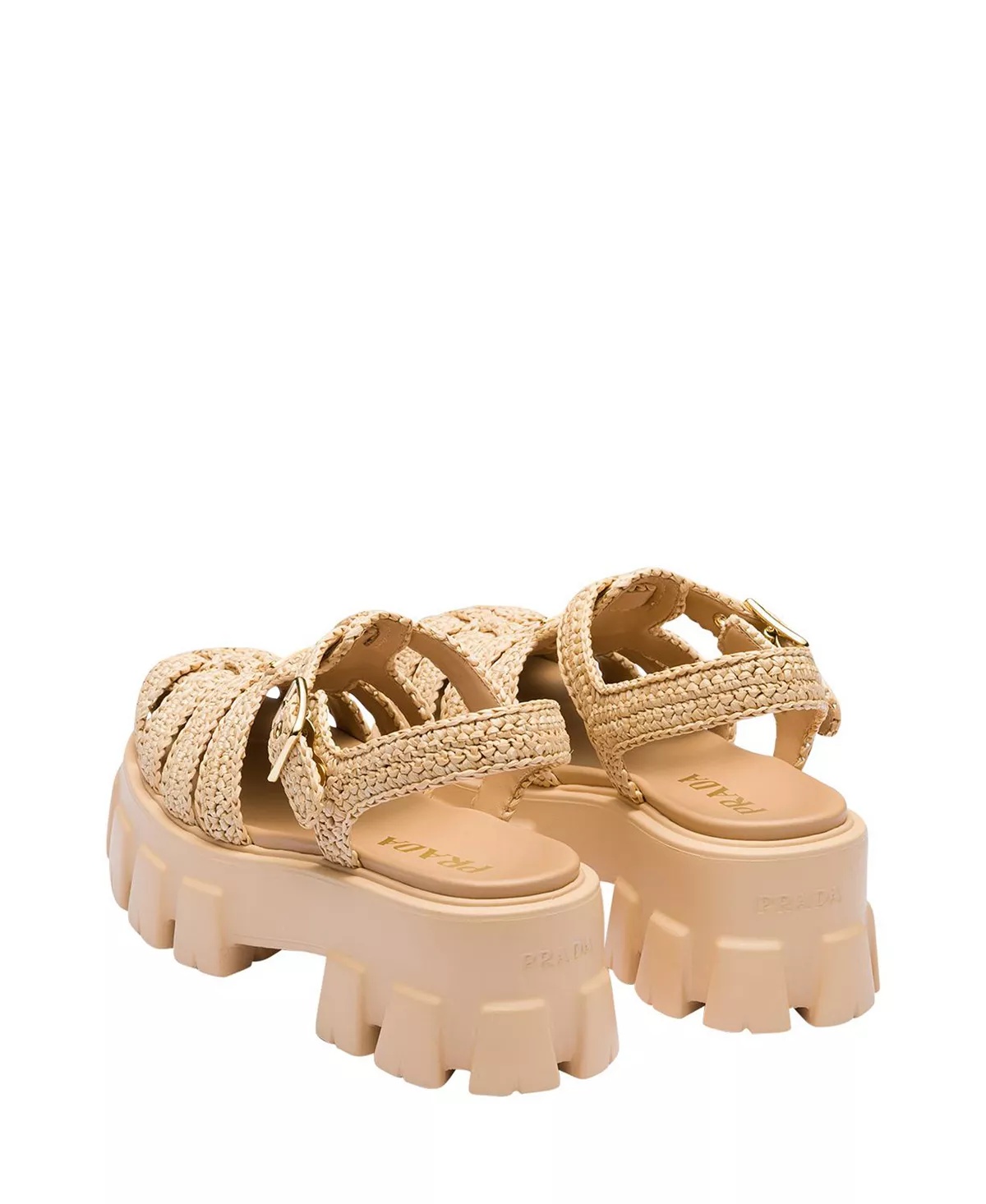 Women's Monolith Crochet Cage Sandals - 5