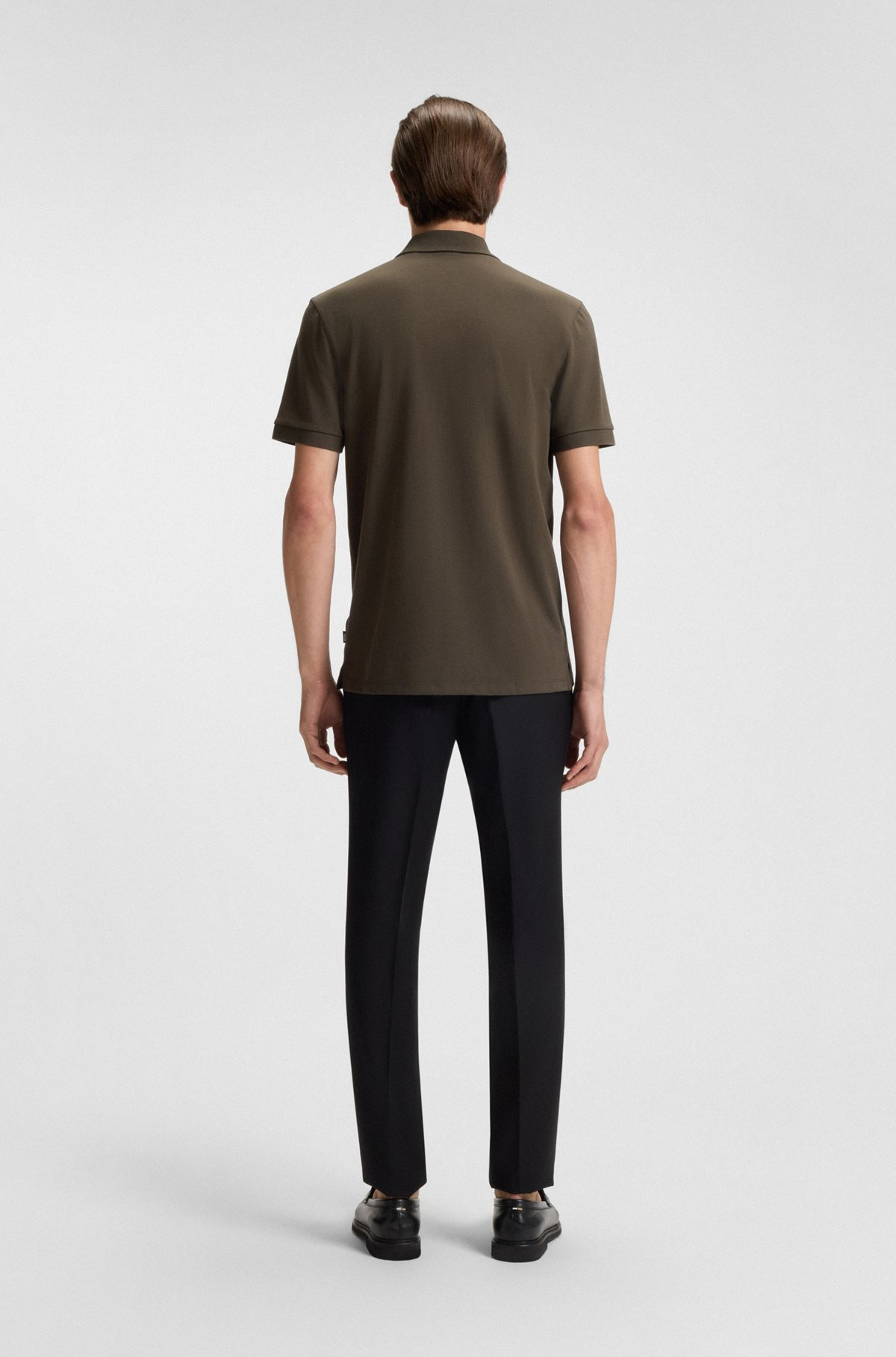 PALLAS POLO SHIRT IN COTTON PIQUÉ WITH LOGO DETAILS - 5