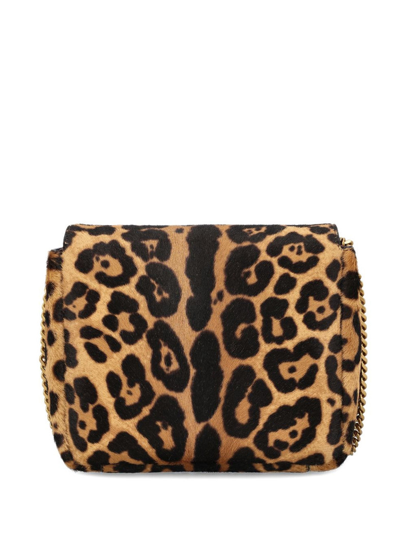 SAINT LAURENT Kate animal-print shoulder bag outlook