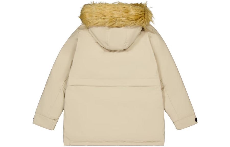 (WMNS) New Balance Winter Mid-Down Jacket 'Beige' AWJ34305-SOT - 2