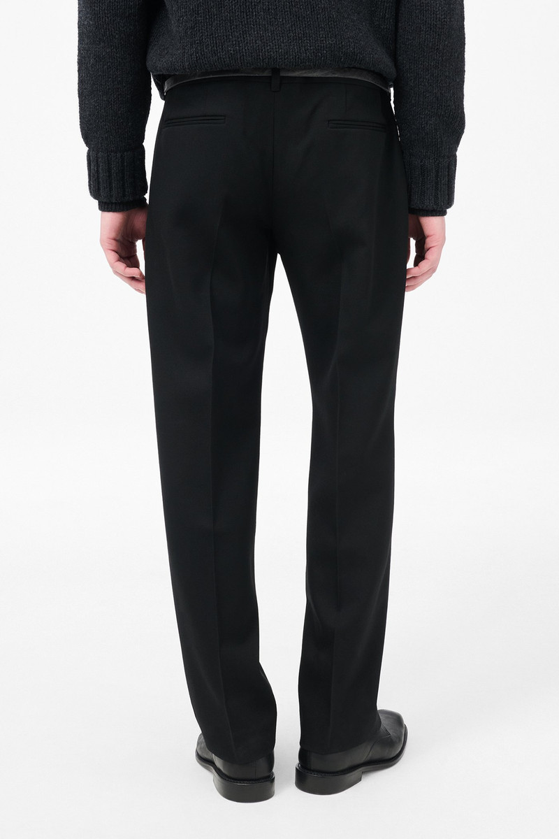 Slack Trouser Coarse Black Gabardine 6