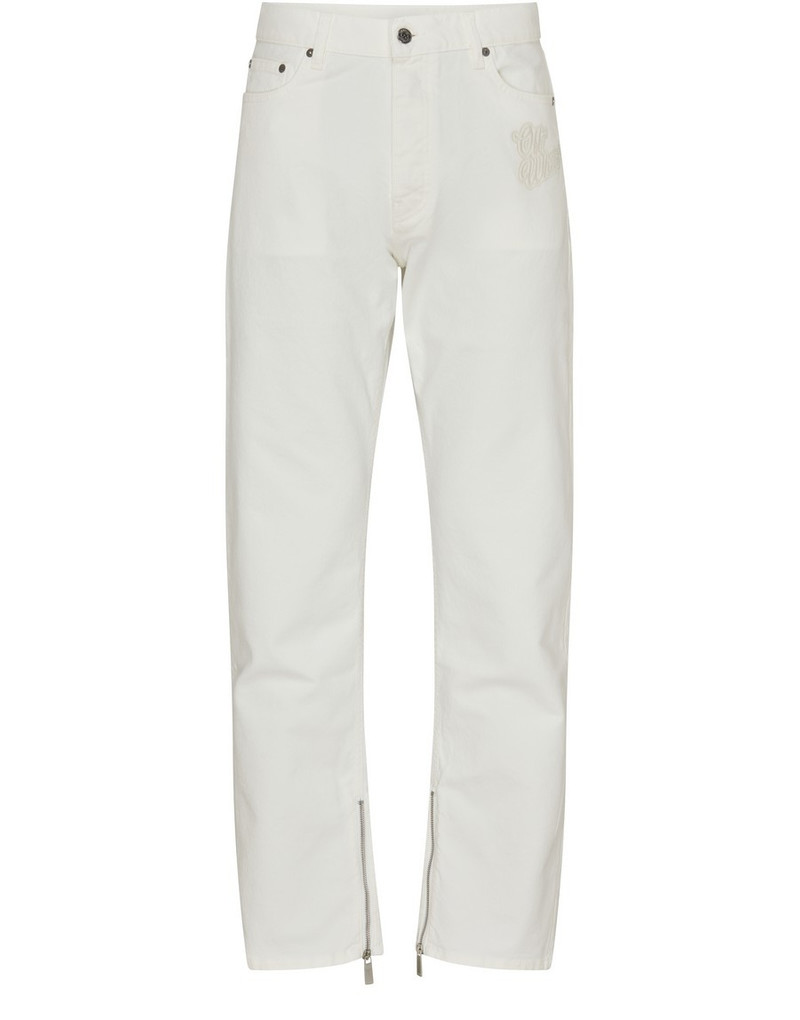 90Slogo Zip Det Skate Jeans Raw - 1