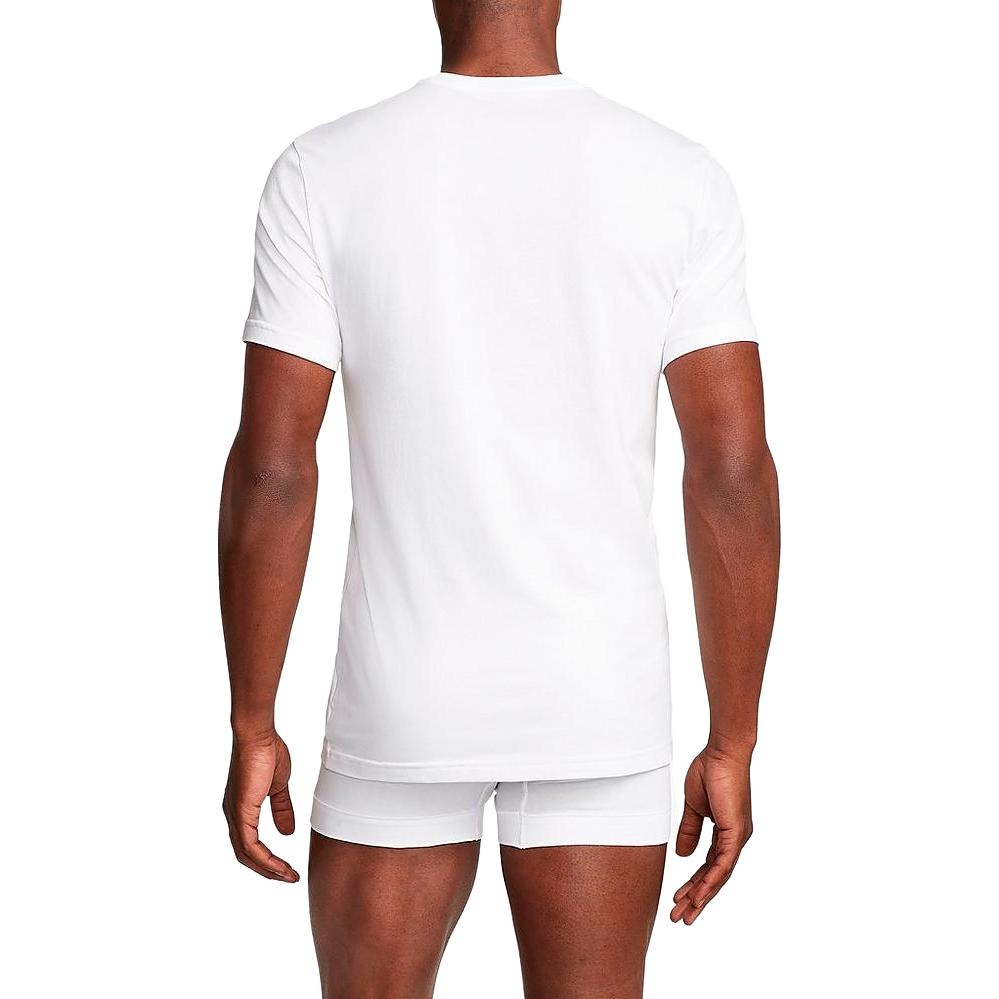 Nike Slim Fit Crew Neck (2-Pack) T-shirt 'White' KE1191-100 - 3