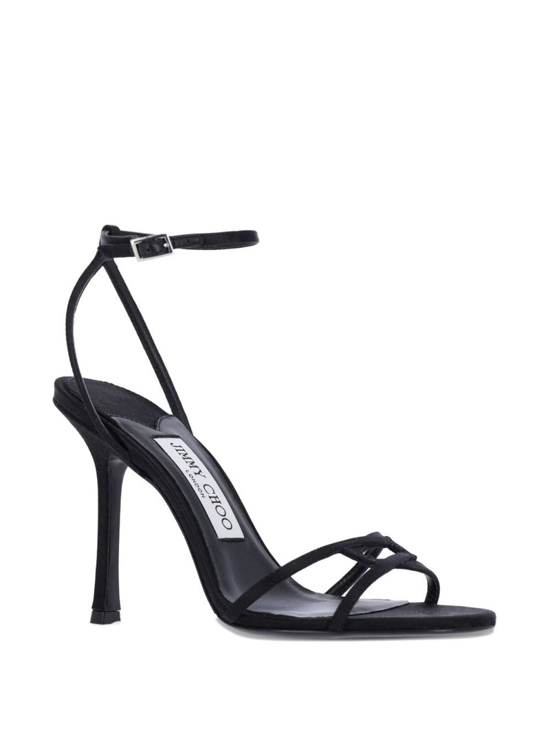 JIMMY CHOO Leo slingback-strap sandals outlook