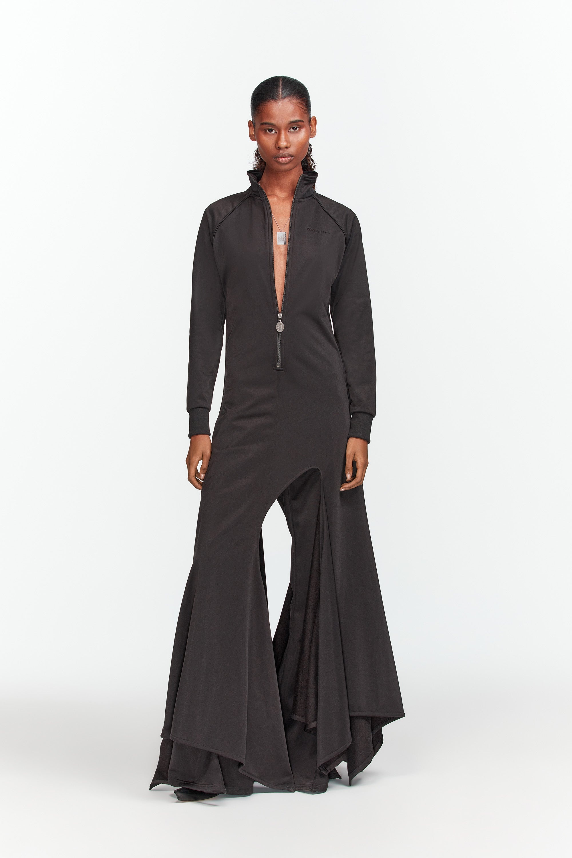 Multi Cut Out Track Dress - 1