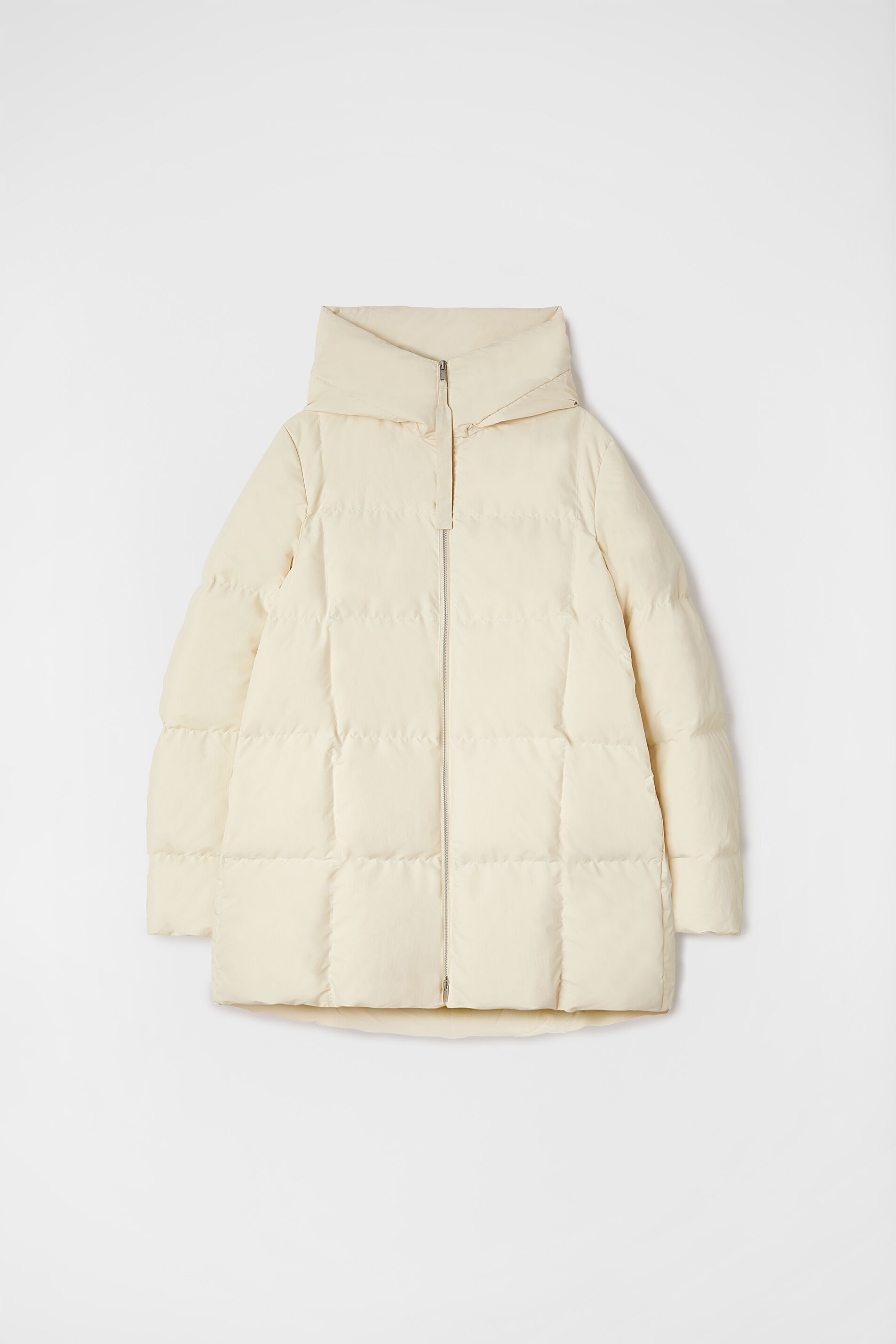 Quilted Down Jacket - 1