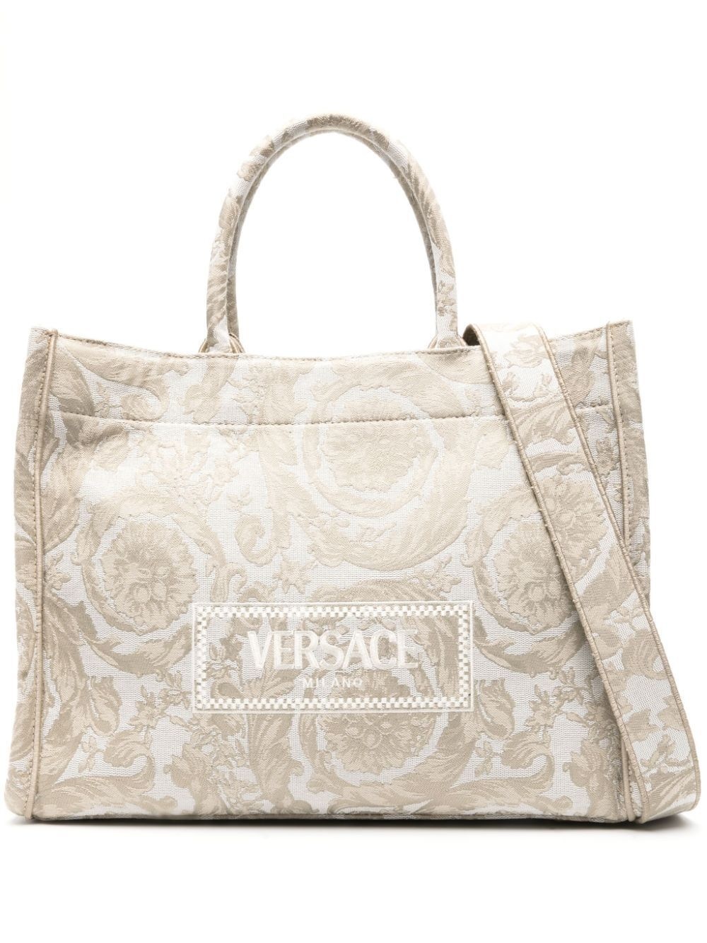 LARGE TOTE EMBROIDERY JACQUARD - 1