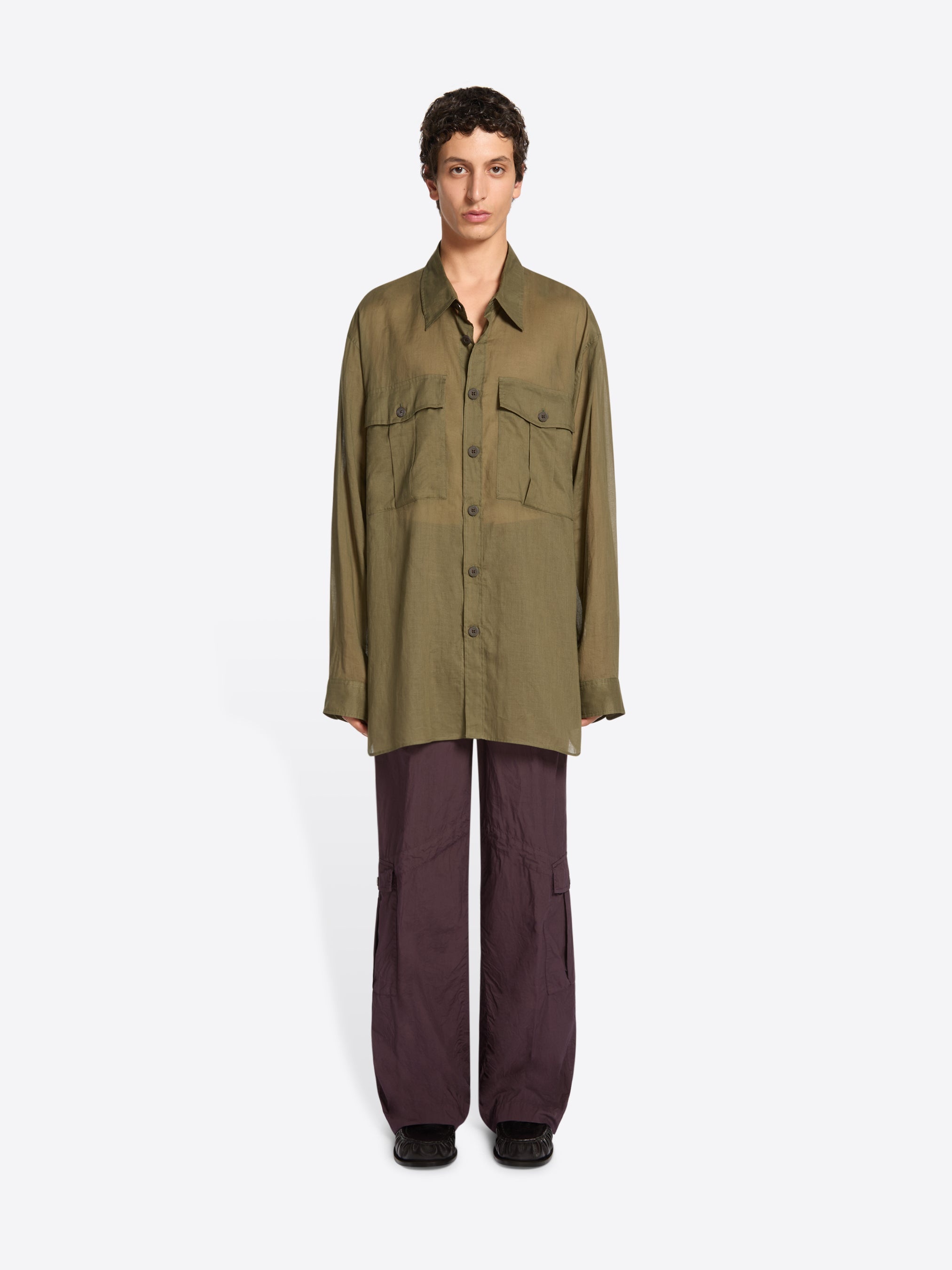 OVERSIZED COTTON SHIRT - 2