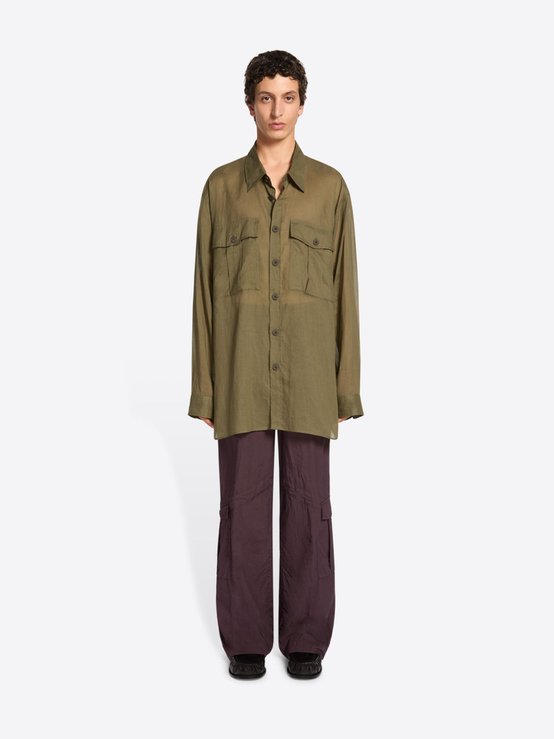 Dries Van Noten OVERSIZED COTTON SHIRT outlook