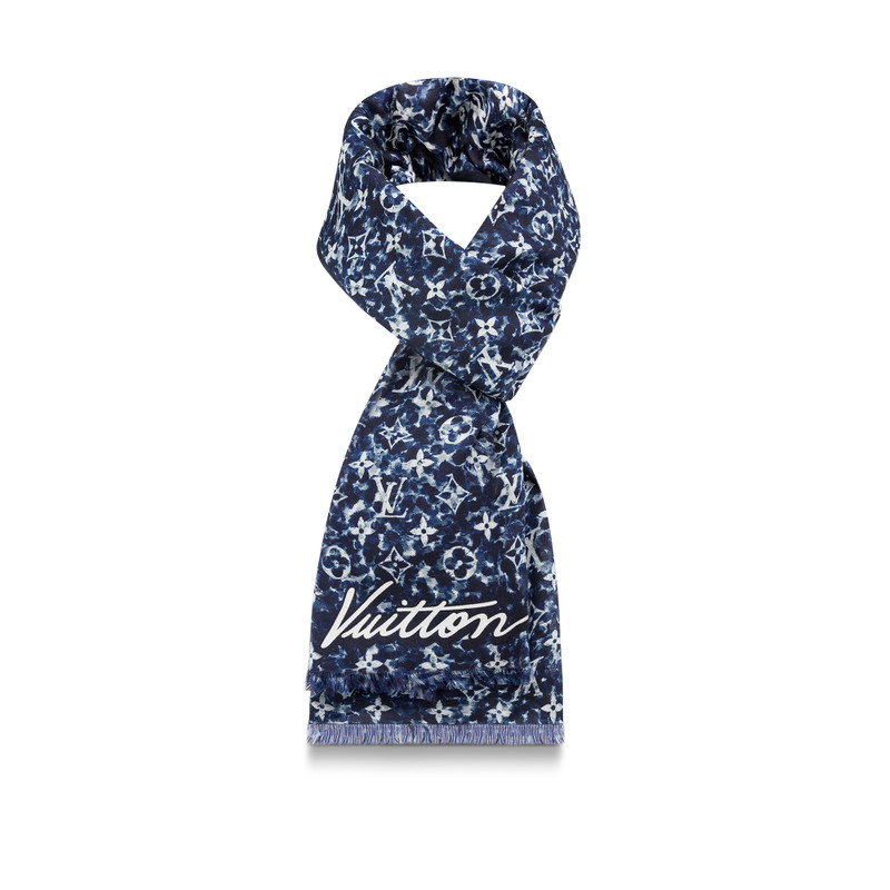 LV Play Monogram Pointillism Stole 1