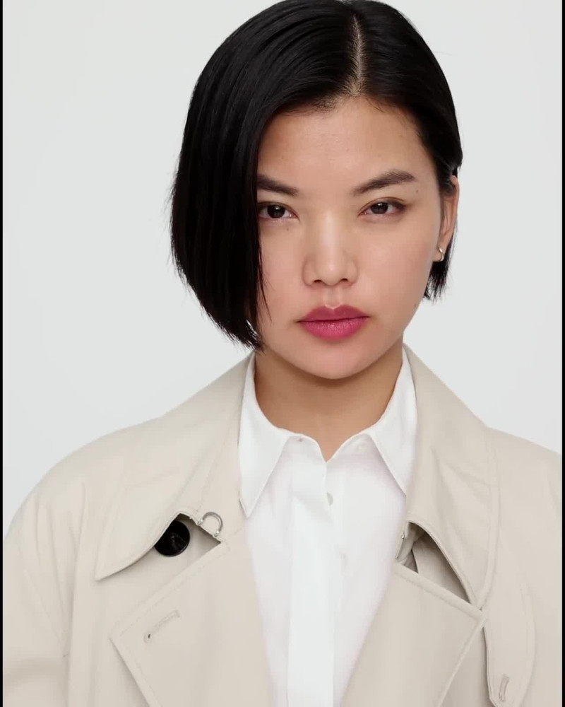 Double-Breasted Trench Coat in Cotton-Blend 6