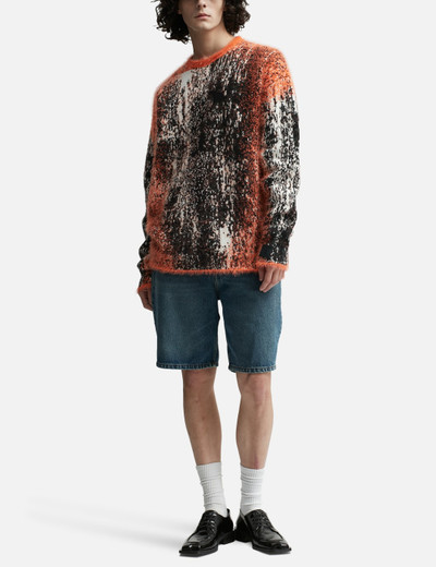 Y/Project GRADIENT HAIRY KNIT SWEATER outlook