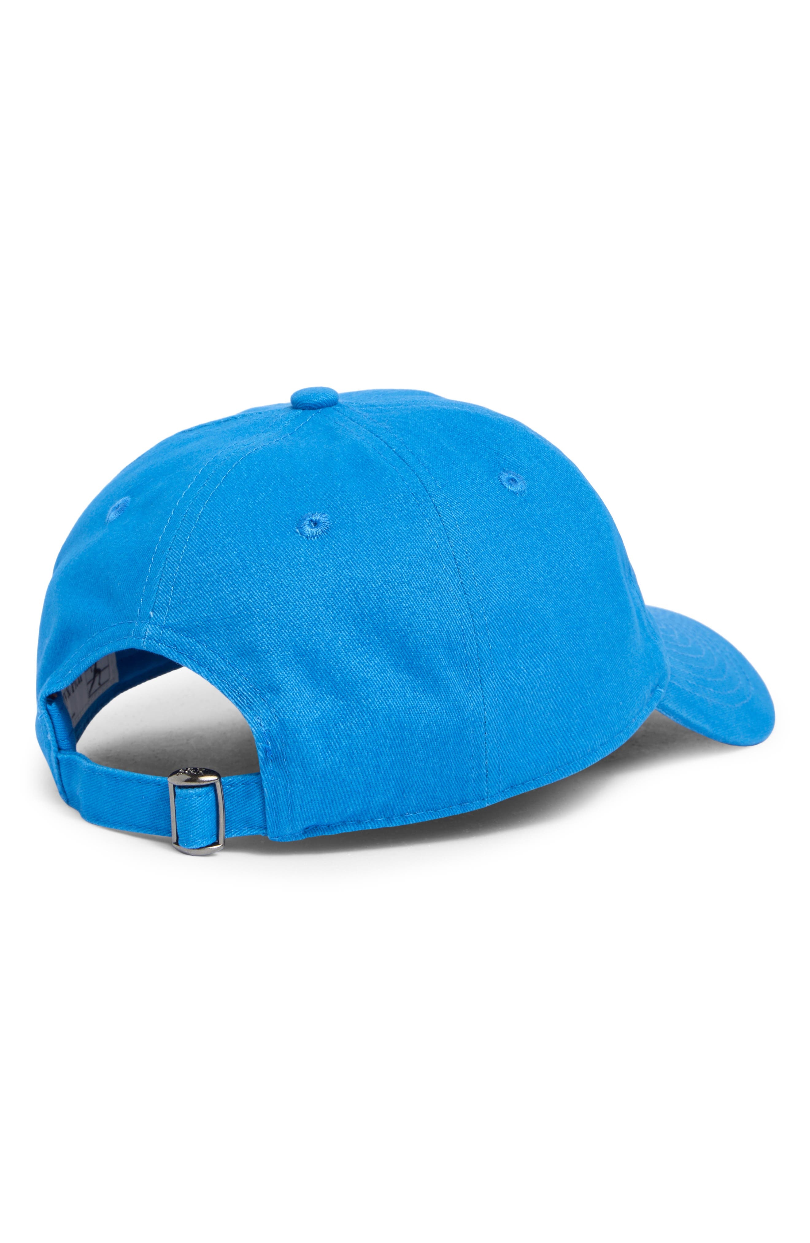 Sporty & Rich California Embroidered Baseball Cap in Bright Blue at Nordstrom - 2