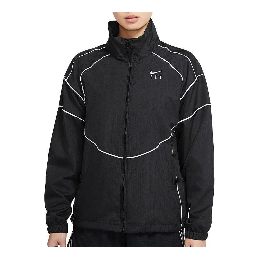 (WMNS) AS W NK SWOOSH FLY Jacket Black CZ6603-010 - 1