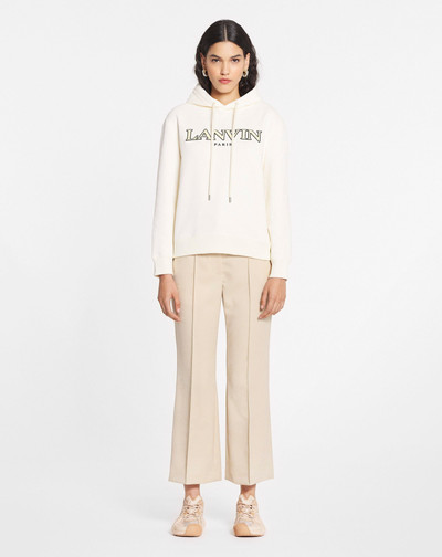 Lanvin CLASSIC CURB EMBROIDERED HOODIE outlook
