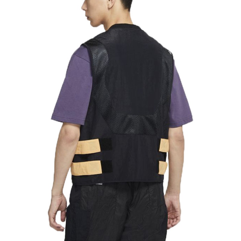 Air Jordan 23 Engineered Casual Woven Vest Black CZ4819-010 - 4