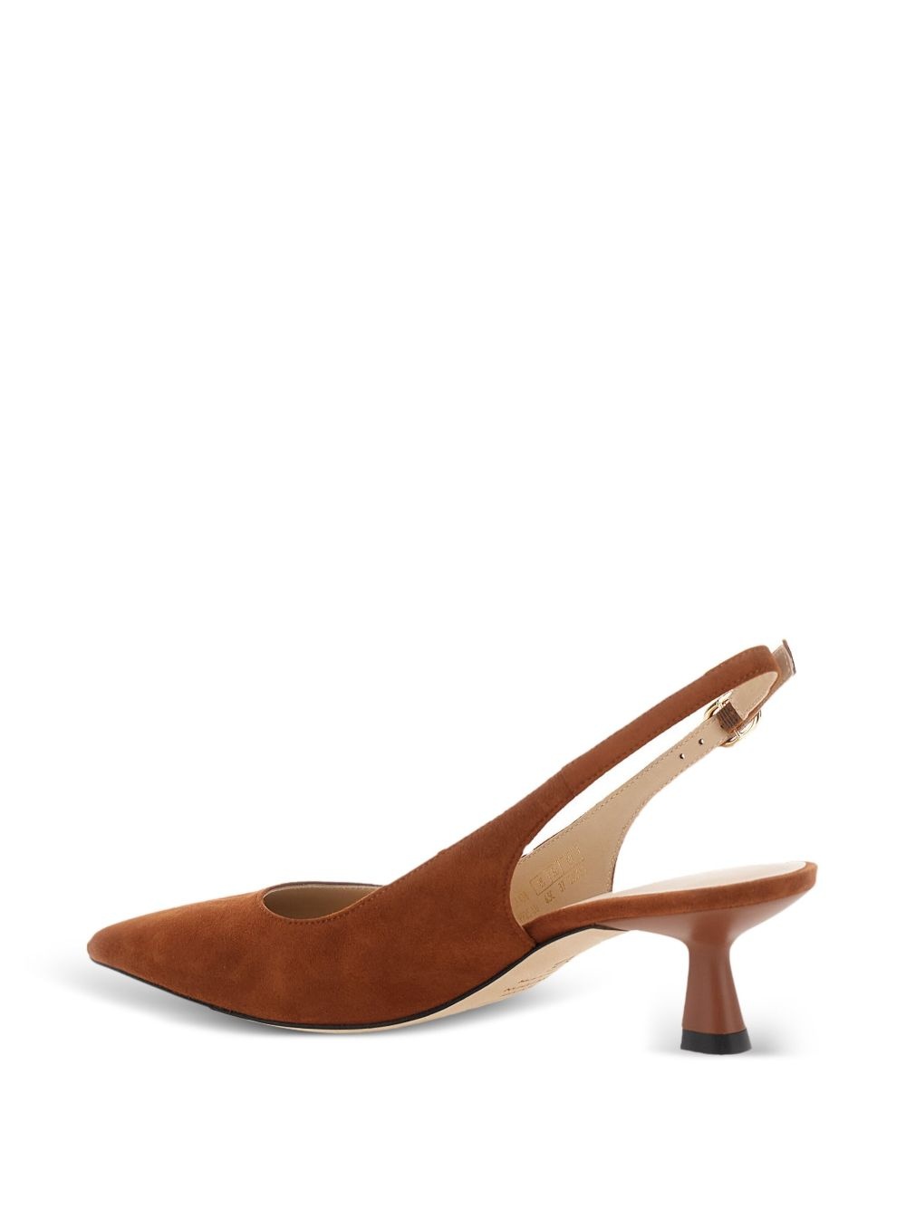 50mm pointed-toe slingback pumps - 3