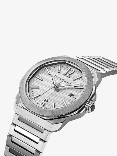 BVLGARI RE00018 Octo Roma stainless-steel automatic watch outlook