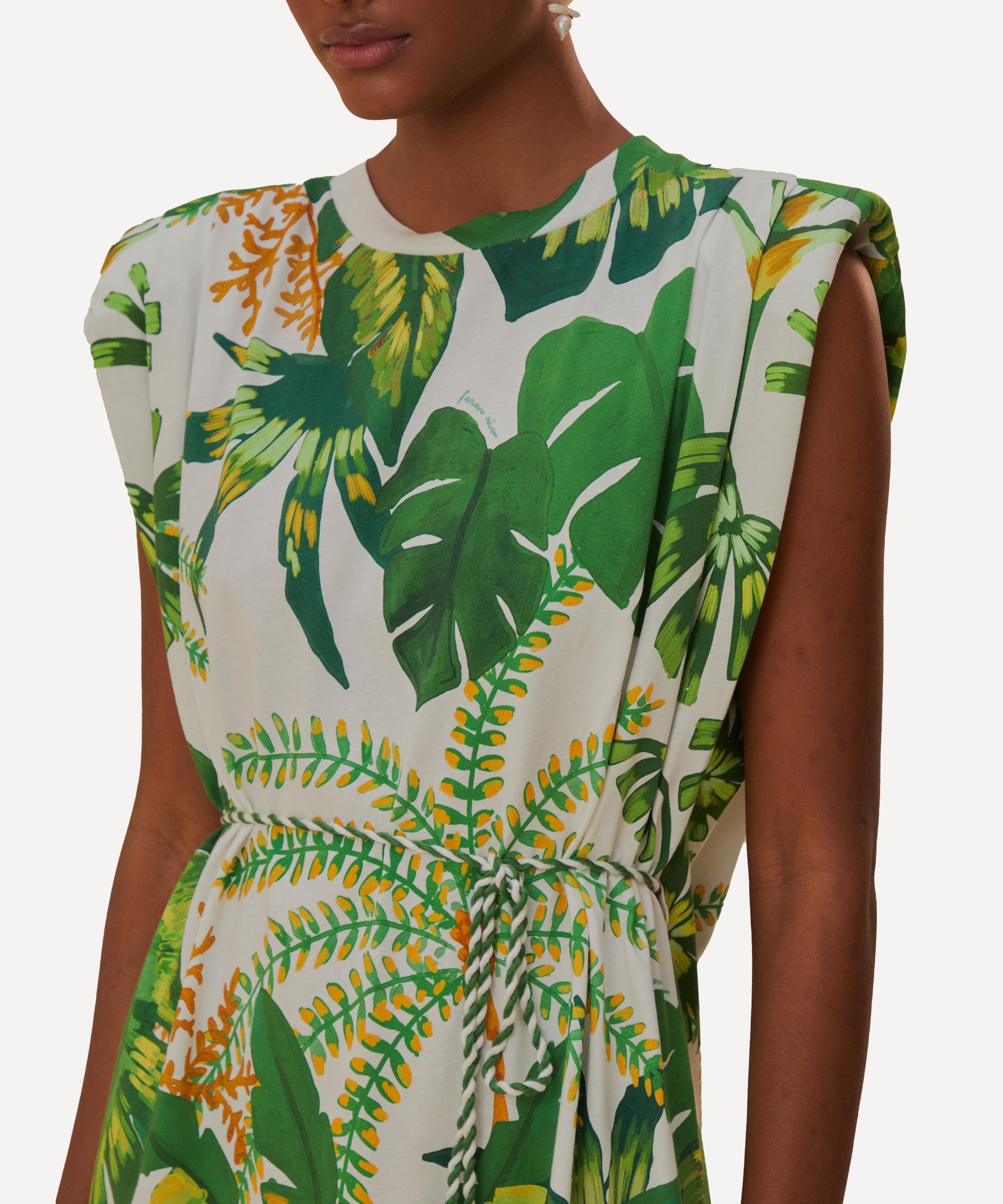 Tropical Forest Off-White T-Shirt - 4