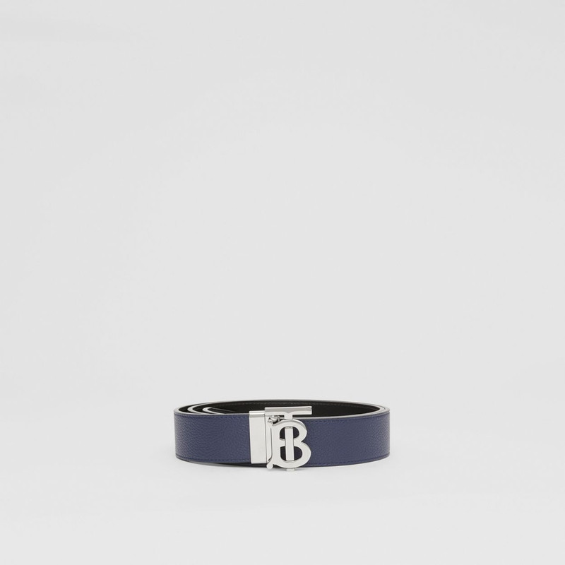 Reversible Monogram Motif Leather Belt 4