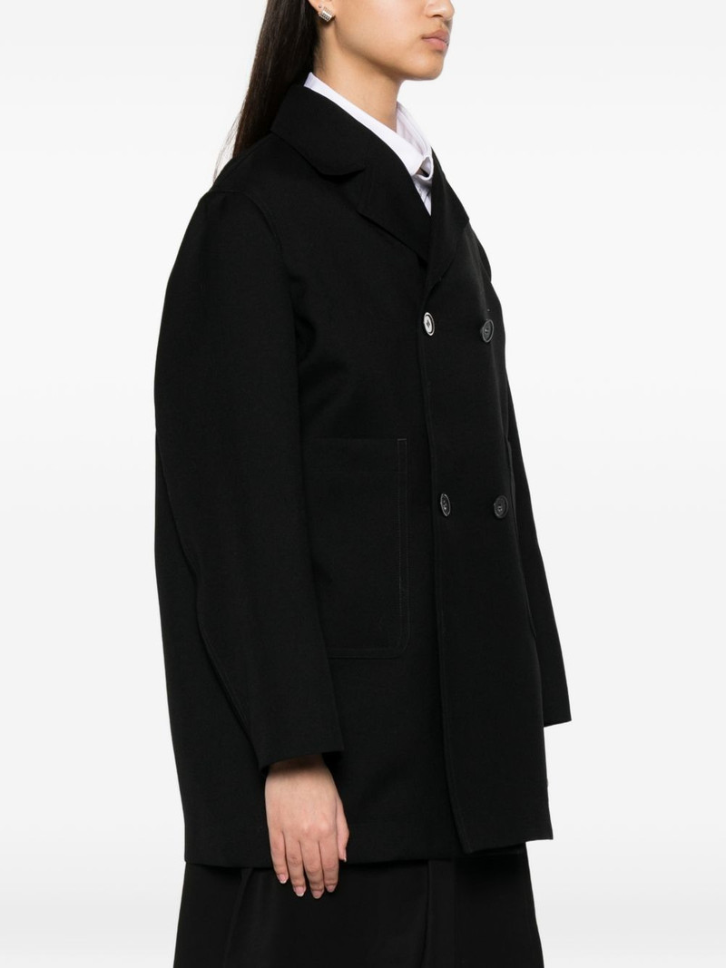 double-breasted notch-lapel coat 3