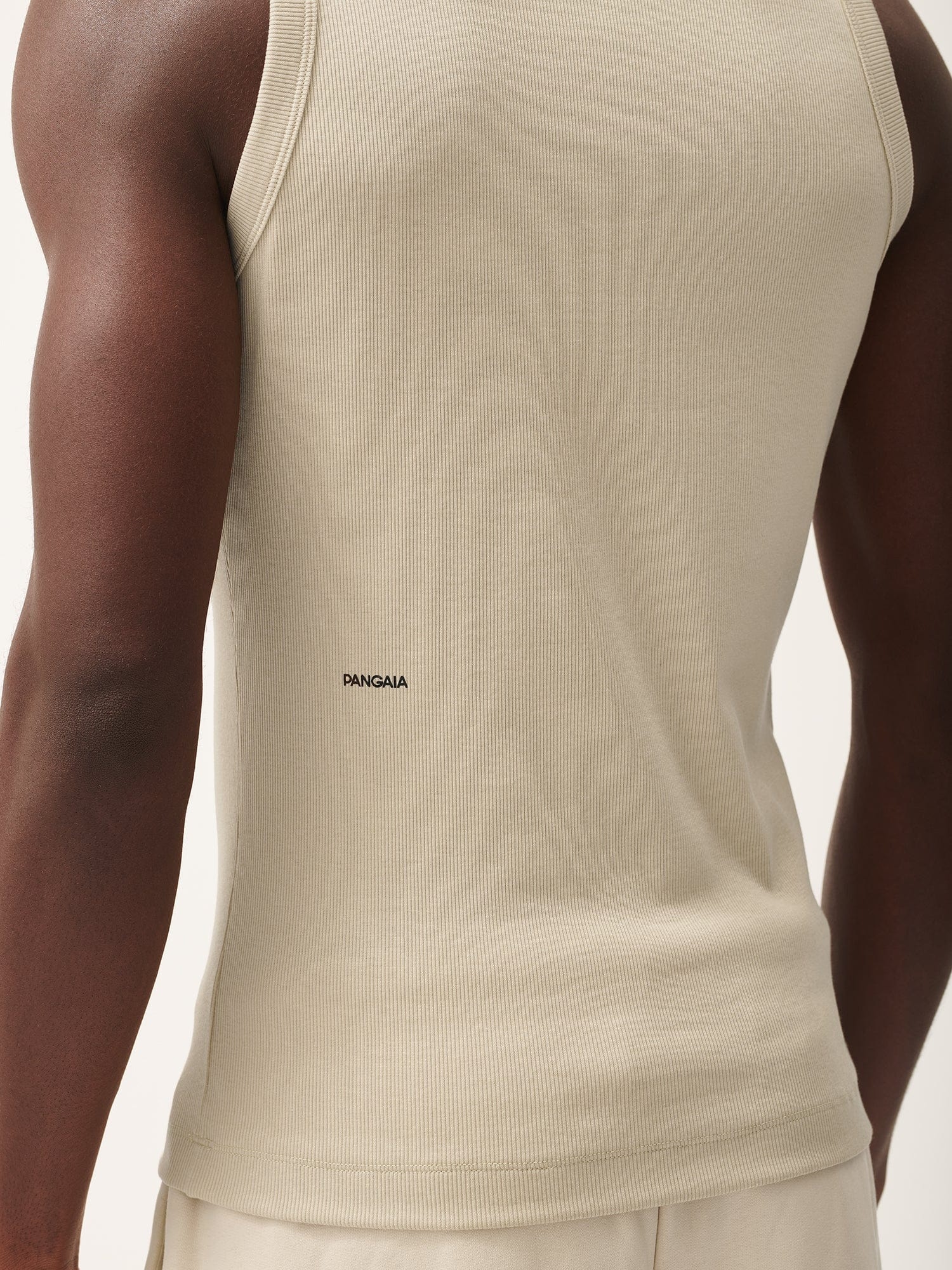 Men's 365 Lightweight Rib Tank Top - Maitake Beige - 5