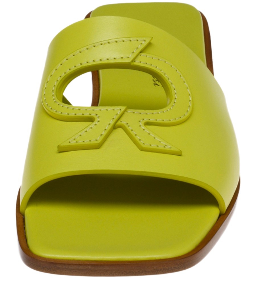 Ribbon Slide Sandals - 3