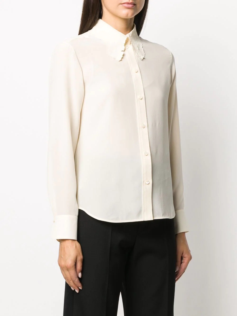 classic silk shirt  - 3