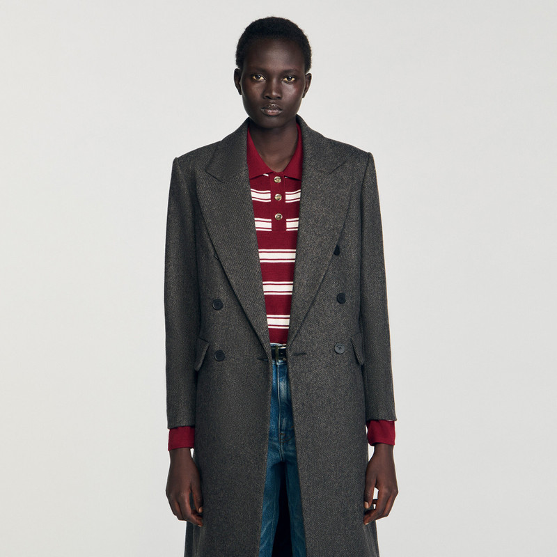 FITTED DOUBLE-BREASTED COAT 5