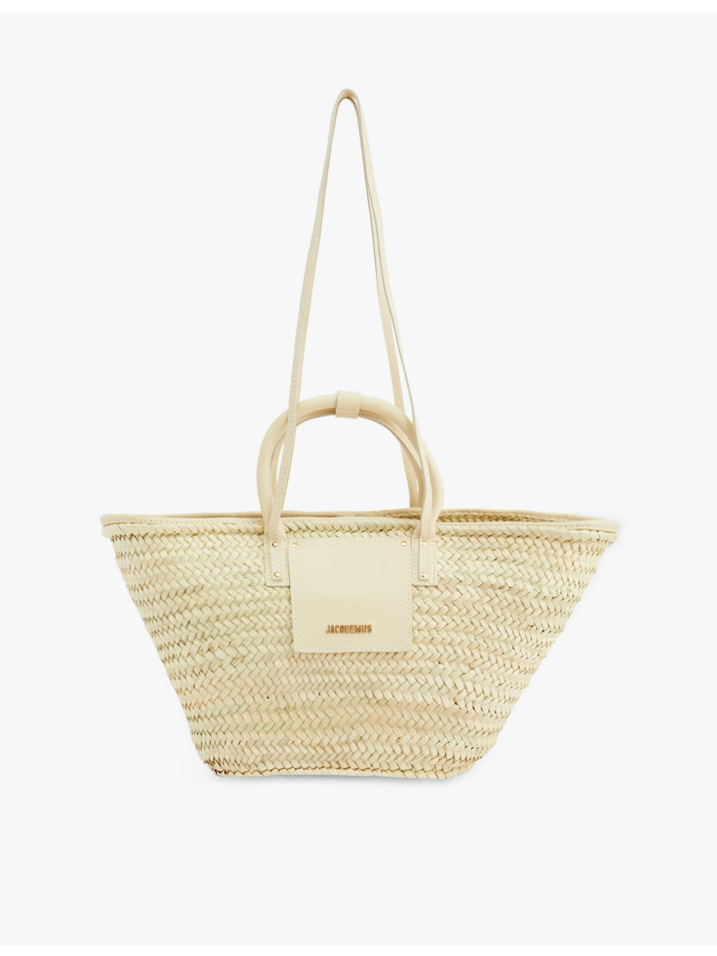 Le Panier Soleil palm tote bag - 1