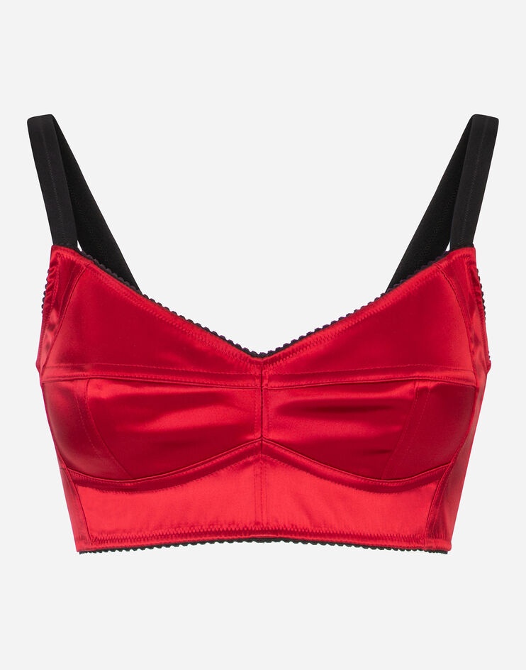 Bustier top with sweetheart neckline - 3