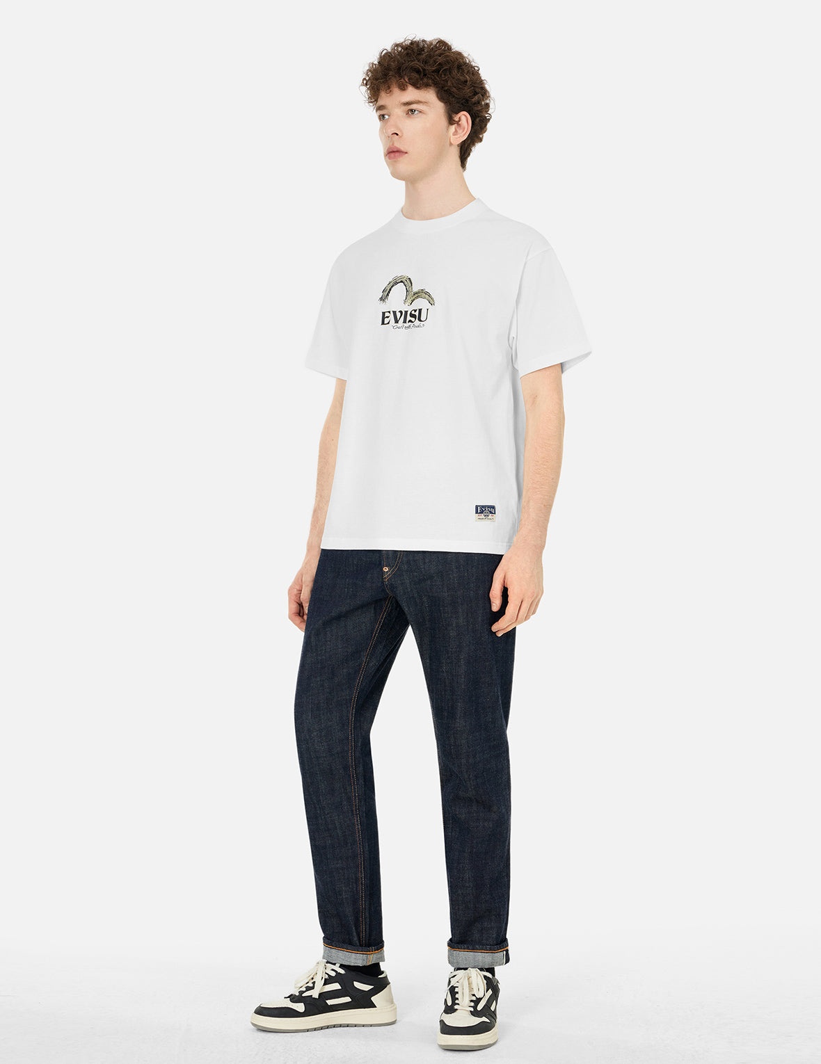 Hakutaku Daicock Print Relax Fit T-shirt - 3